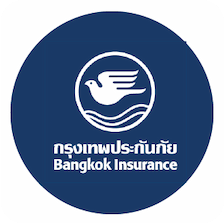 Bangkok Insurance offers car insurance, cancer insurance, property insurance, health insurance