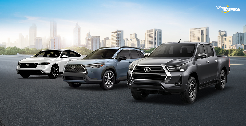 Car group 3 in Thailand - large Asian cars | MrKumka 