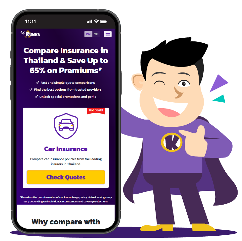 5 Easy Steps to Buy Car Insurance Online in Thailand with MrKumka 